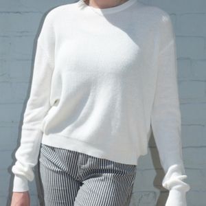White Brandy Melville Brianna Sweater